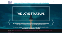 Desktop Screenshot of german-startups.com
